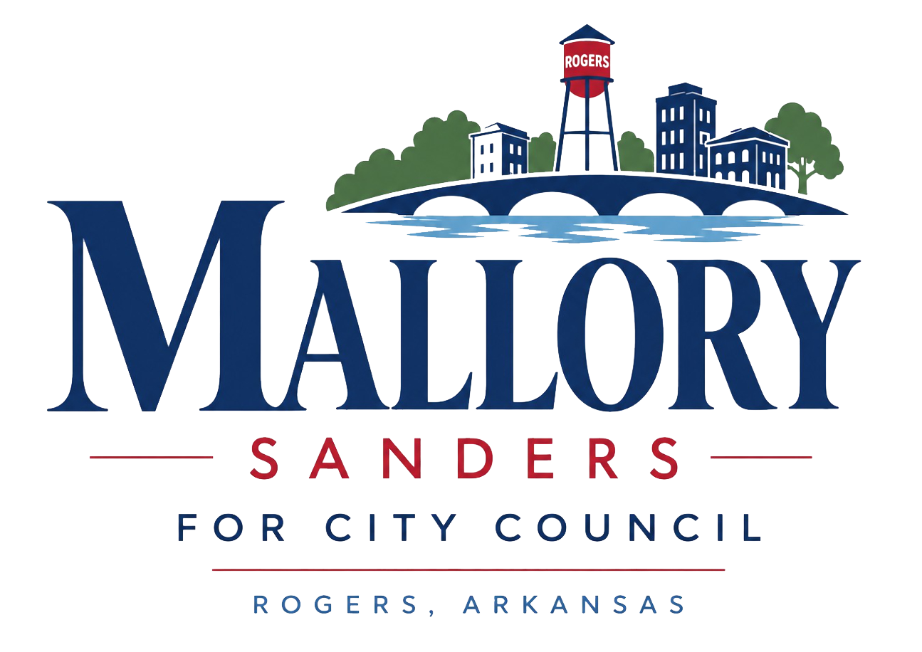 Mallory Sanders for City Council, Rogers, Arkansas